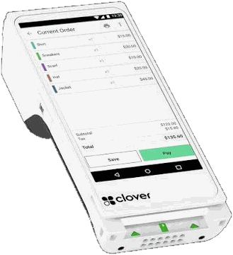 Clover Flex handheld terminal